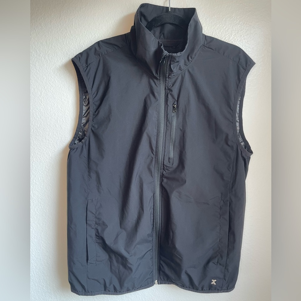 Xersion Women’s Black Nylon Athletic Sleeveless Vest Size L - Picture 1 of 10